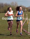 Under-17 and 20s women from left to right: Rosie Murton (Alnwick) and Sophie Burnett (Birtley) during the NEHL, Wrekenton, Gateshead. 2014 NEH, Wrekenton. Photo: David T. Hewitson/Sports for All Pics